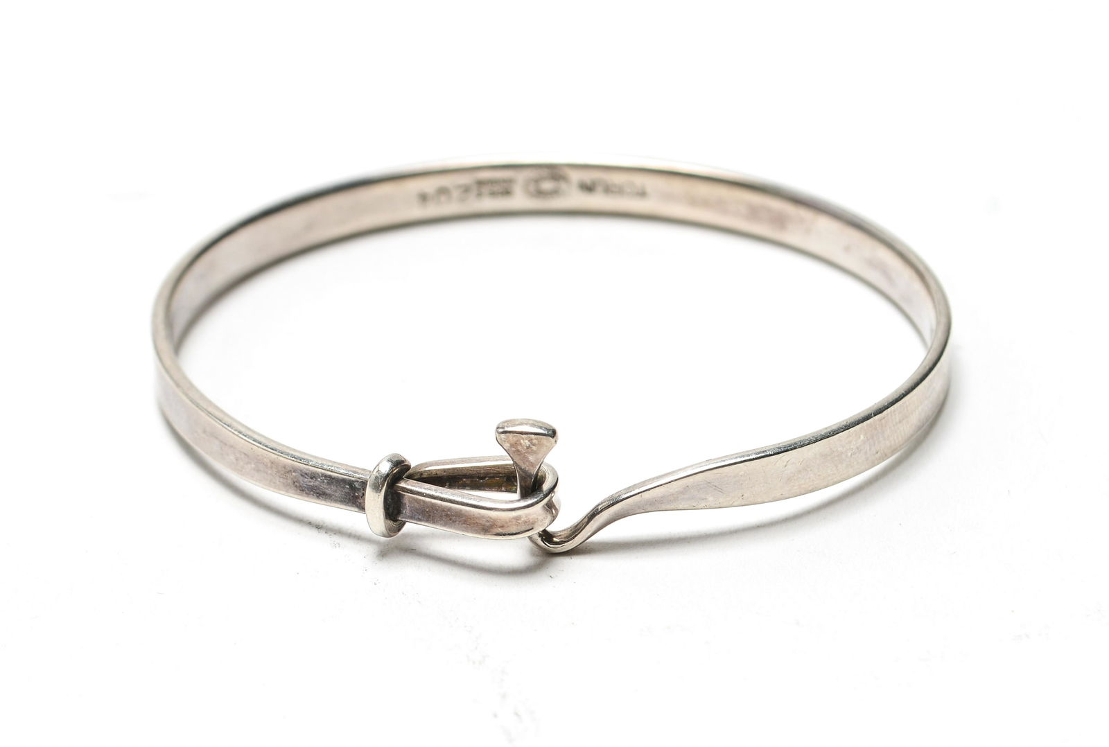 Georg Jensen "Torun" Silver Bangle Bracelet (1 of 4)