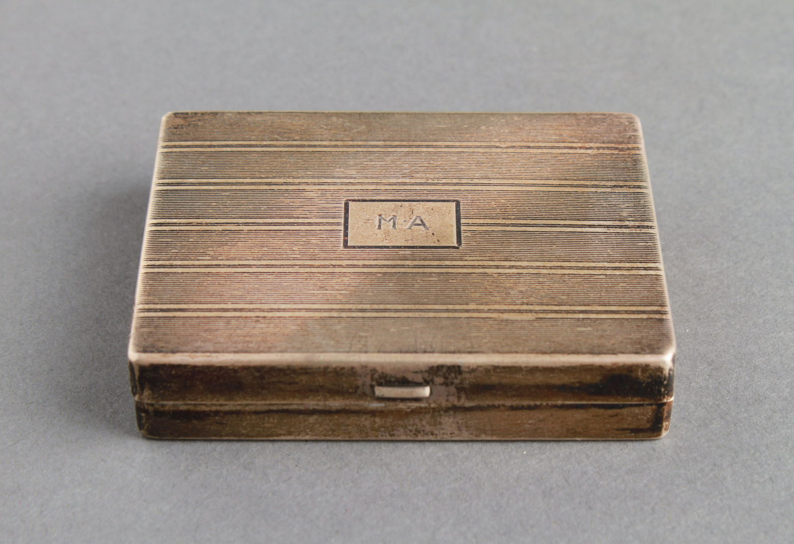 Tiffany & Co. Art Deco Sterling Silver Hinged Box (1 of 6)