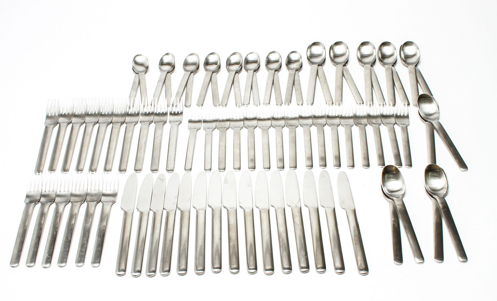 Retroneu Stainless Steel Scan Flatware Svc for 16 (1 of 8)