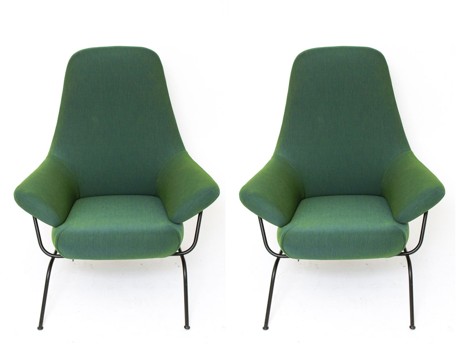 Nichetto For Hem Hai Green Accent Chairs Pair Sep 08 2019 Auctions At Showplace In Ny