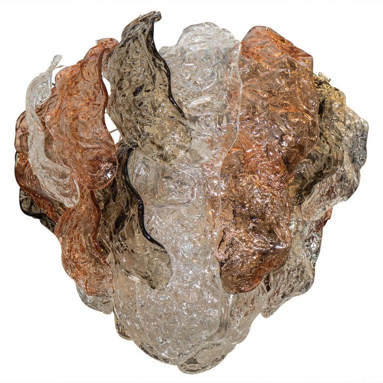 Mazzega Venetian Murano Glass Chandelier (1 of 8)