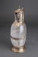 Silver Engraved & Pierced Etched Cut-Crystal Ewer - 3