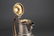 Silver Engraved & Pierced Etched Cut-Crystal Ewer - 7