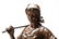E. Aizelin Bronze Glaneuse Peasant Girl Sculpture - 3