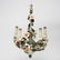 Toleware Floral Five-Arm Chandelier