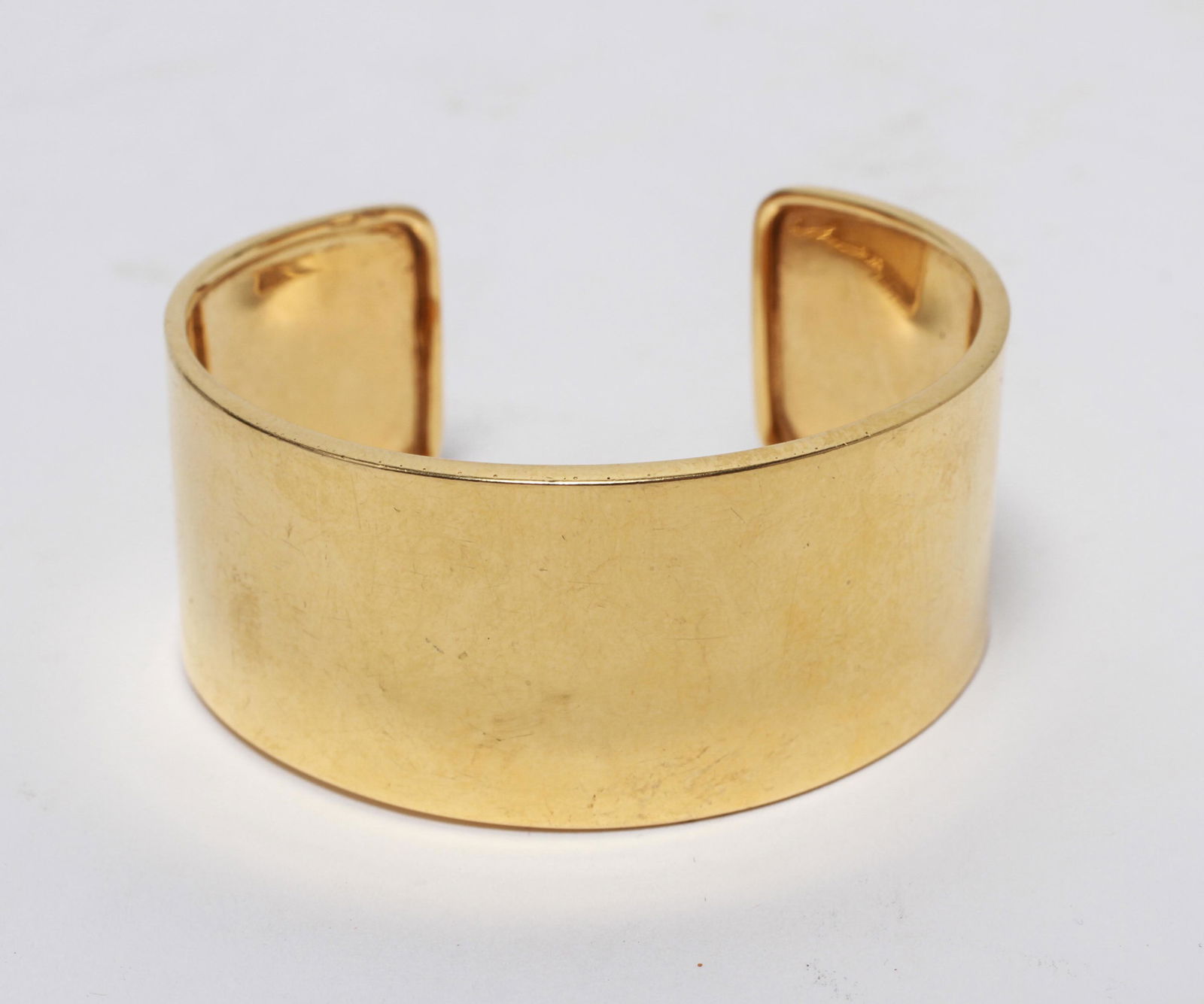 18K Yellow Gold Cuff Bracelet (1 of 7)