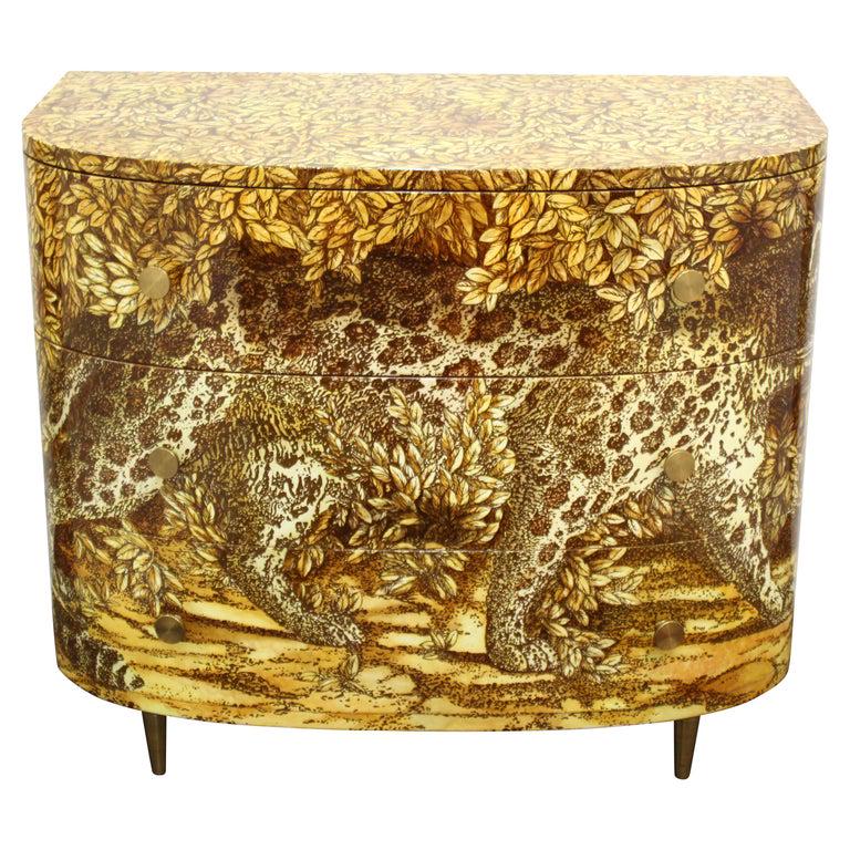 Fornasetti Italian 'Leopardo' Commode (1 of 16)