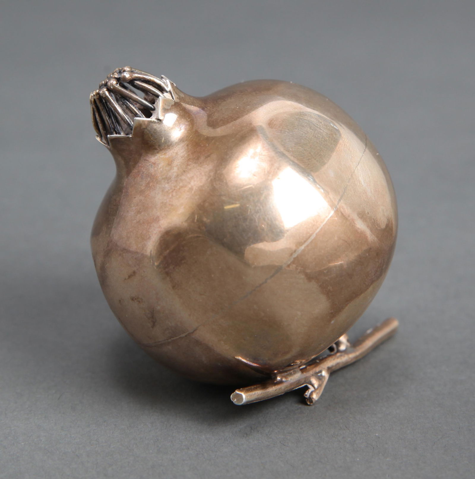 Ilias Lalaounis Greek Silver Pomegranate Sculpture (1 of 7)