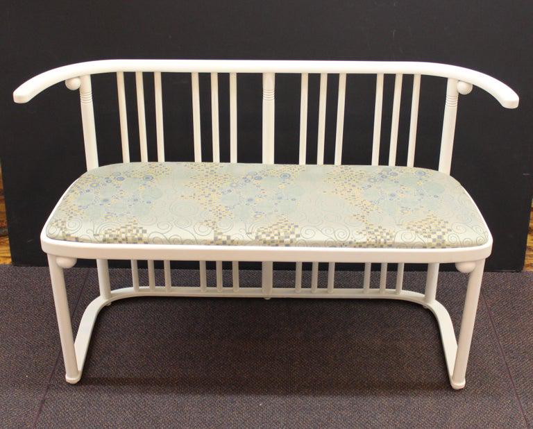 J Hoffmann Wittmann White Fledermaus Bench (1 of 13)