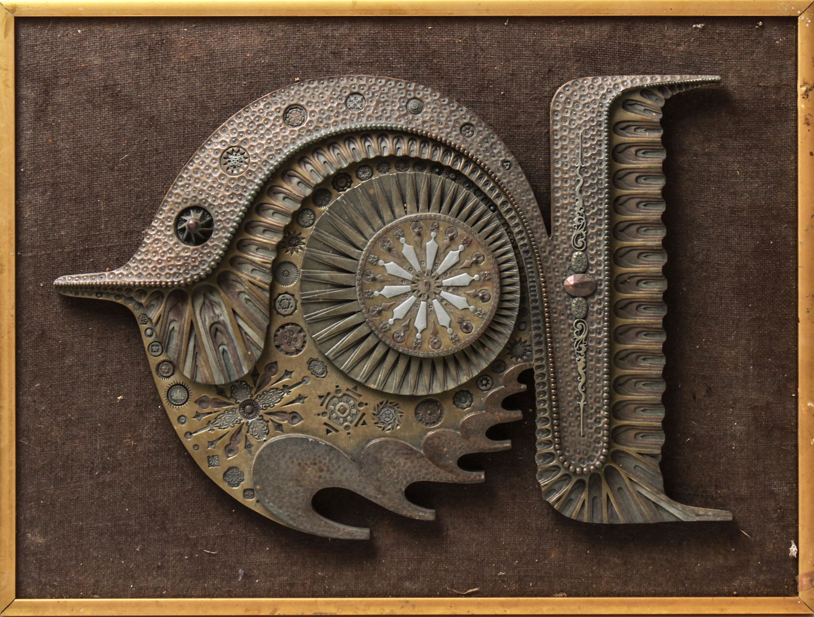 Giovanni Schoeman Abstract Metal Relief Sculpture (1 of 6)