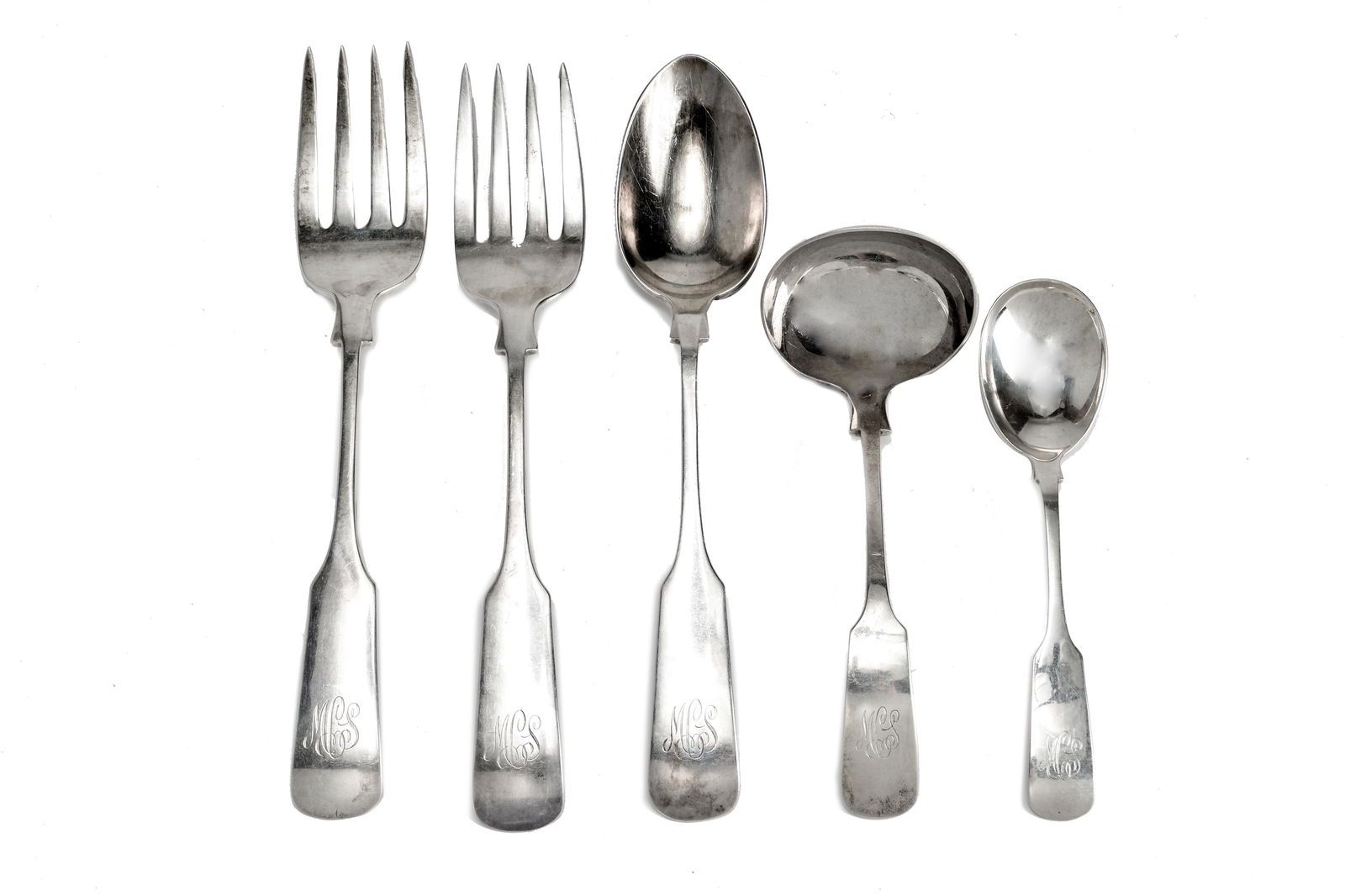 Gorham Silver Serving Utensils Group of 5 (1 of 6)