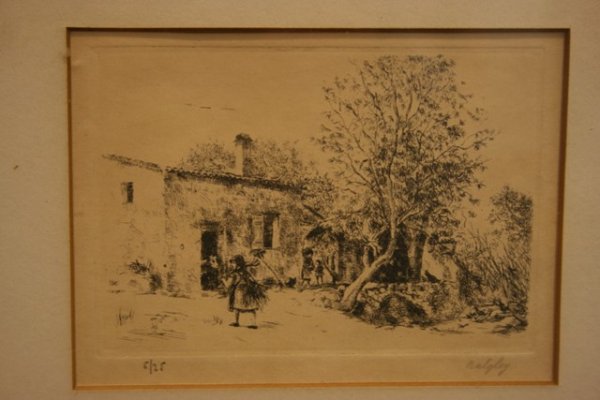 19th C. Etching by Balgley 5/25 - 5