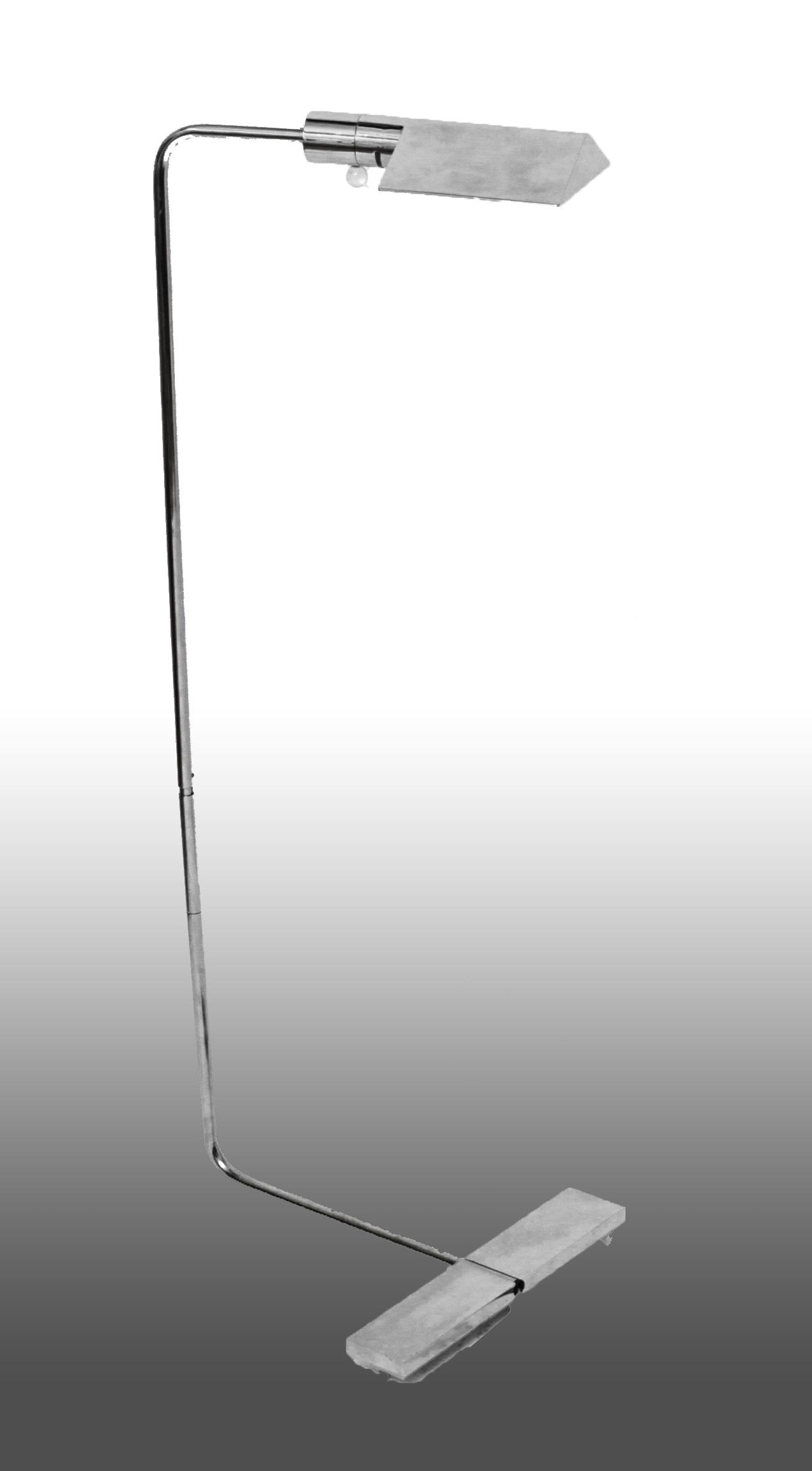 Cedric Hartman Chrome Floor Lamp (1 of 8)
