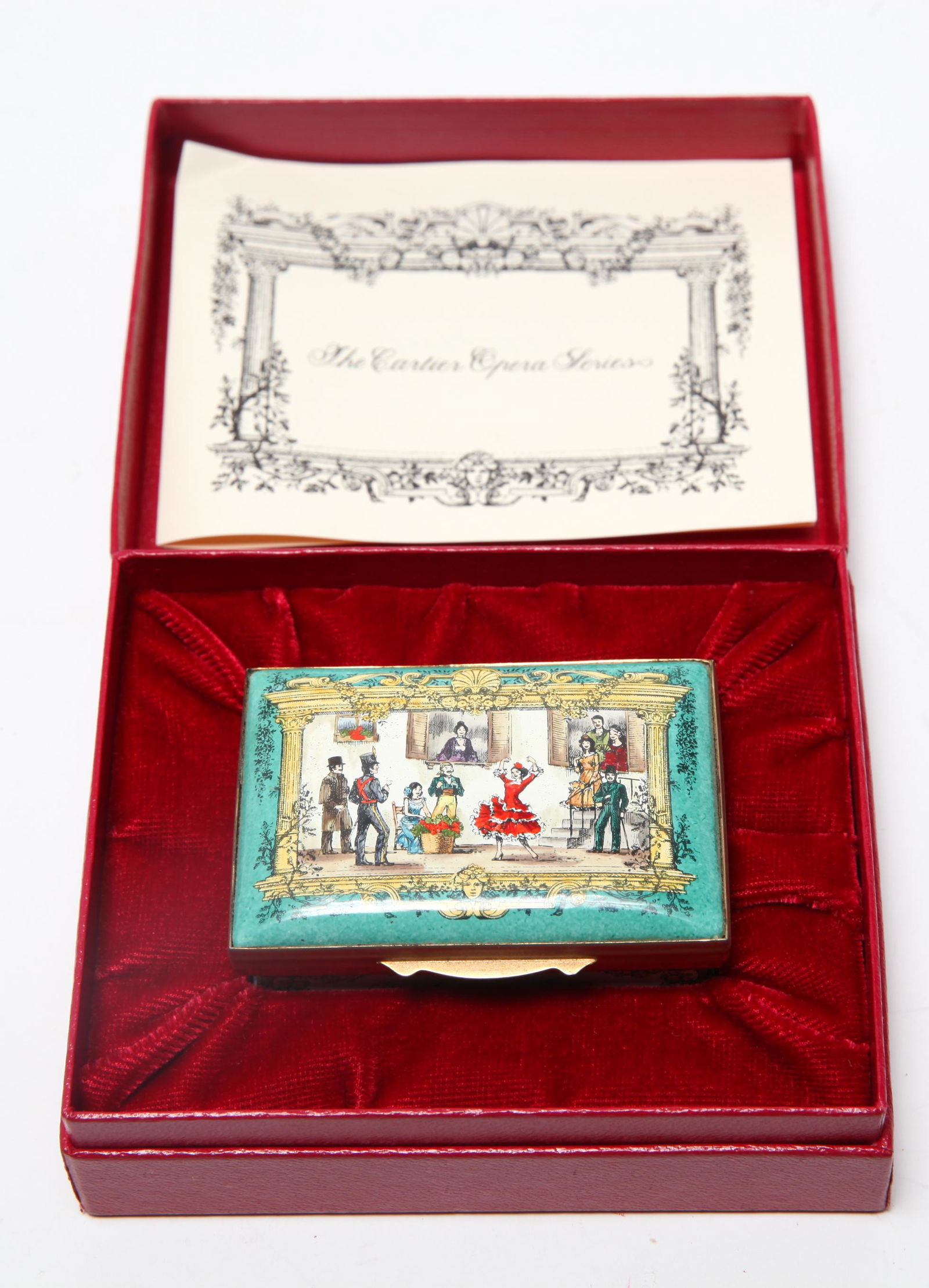 Cartier Bilston & Battersea "Carmen" Enamel Box (1 of 9)