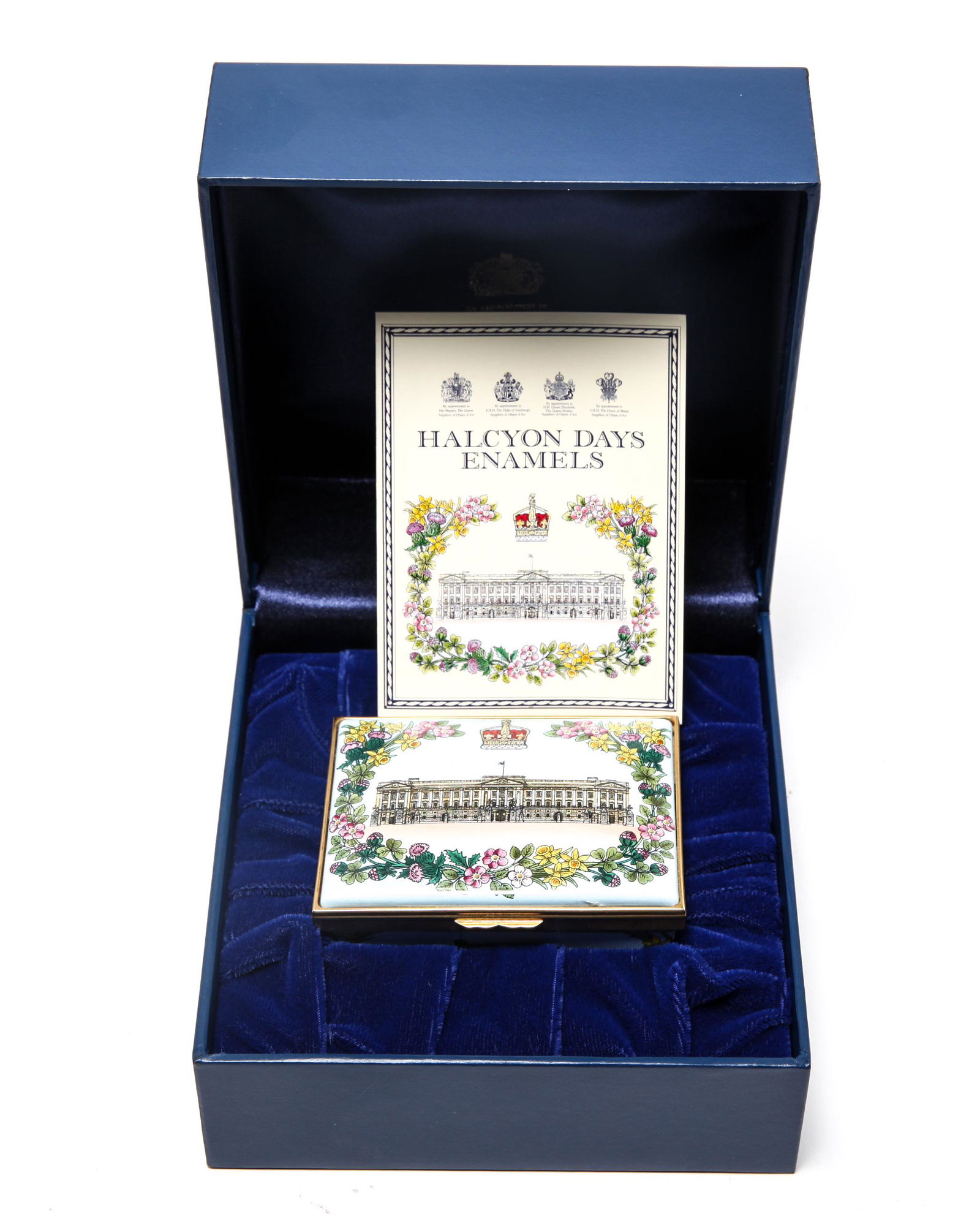 Halcyon Days Golden Jubilee Enamel Dresser Box (1 of 13)