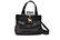 Kieselstein-Cord Woven Leather Bag with Poodle