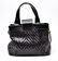 Kieselstein-Cord Woven Leather Bag with Poodle - 4