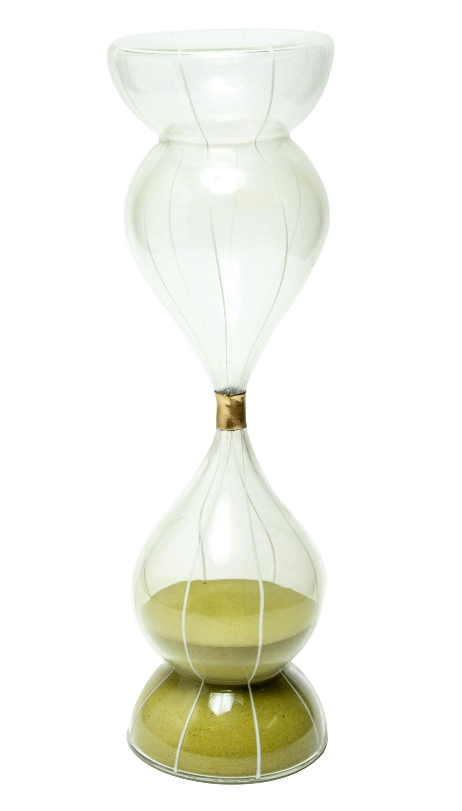 Large Contemporary Art Glass Hour Glass (1 of 6)