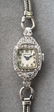Art Deco Platinum Diamond "Hamilton" Lady's Watch