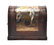 Domed Storage Trunk with Painted Golfers - 2