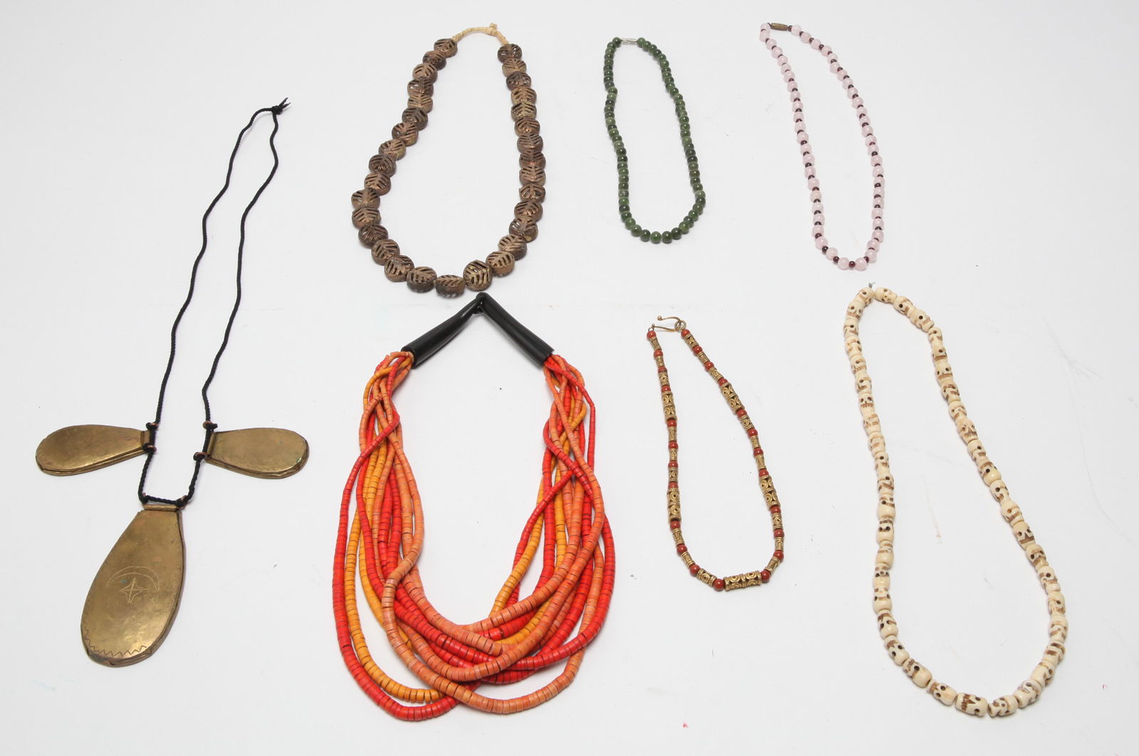 Beaded / Tribal Necklace Assortment, 7 Pcs. (1 of 7)