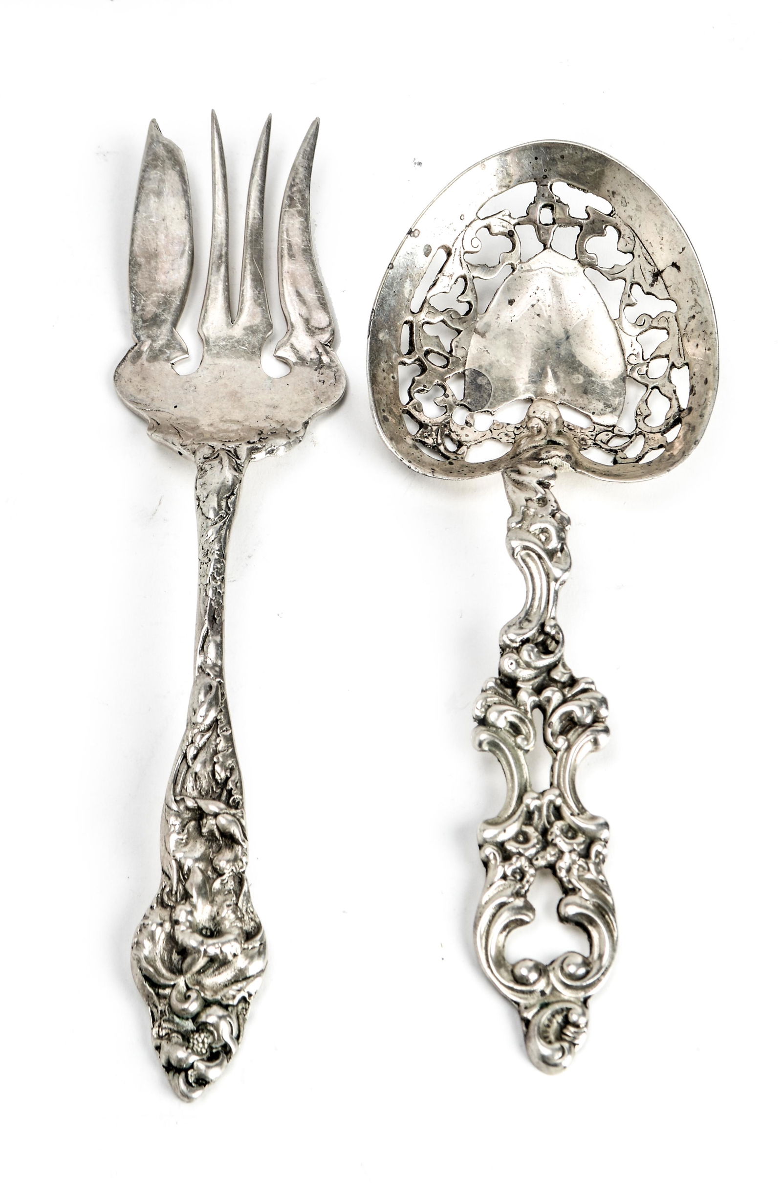 Silvercraft Art Nouveau Silver Serving Pieces, 2 (1 of 6)