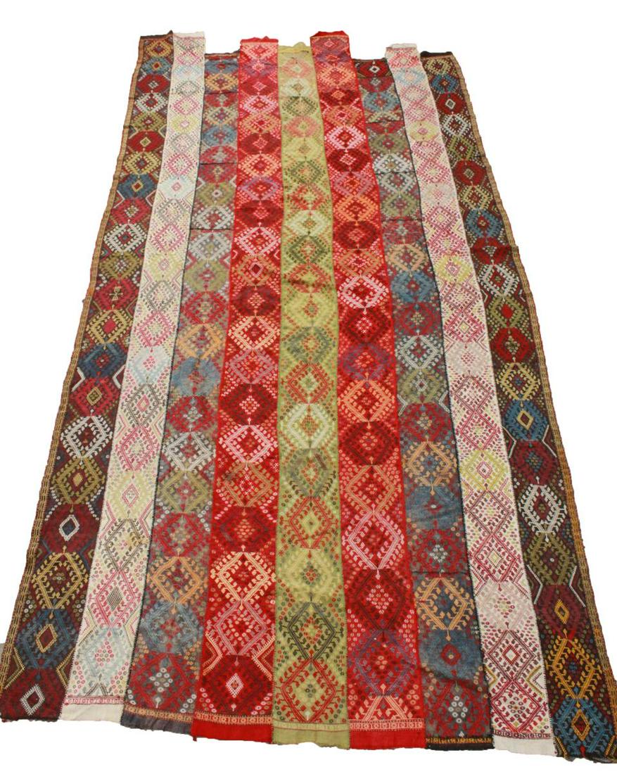 Turkish Kilim Rug, 8' x 16' (1 of 6)
