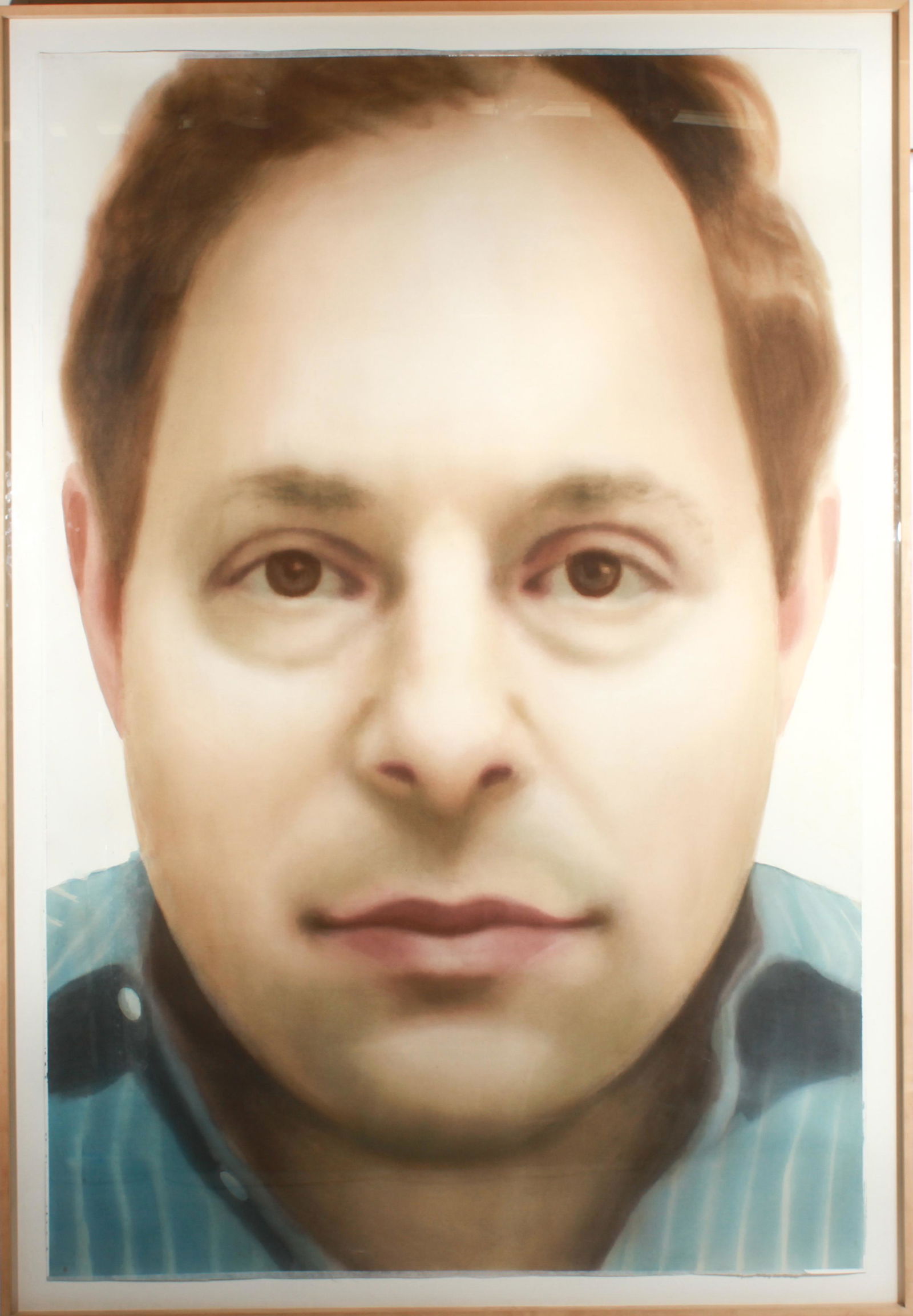 Till Friewald Oversize Portrait of Man Watercolor (1 of 9)