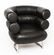 Eileen Gray "Bibendum" Black Leather Armchair - 5