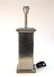 French Pewter Handmade Table Lamps, Pair - 3