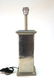 French Pewter Handmade Table Lamps, Pair - 5