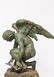 Jean Antoine Style Large Bronze Angel Sculpture - 6