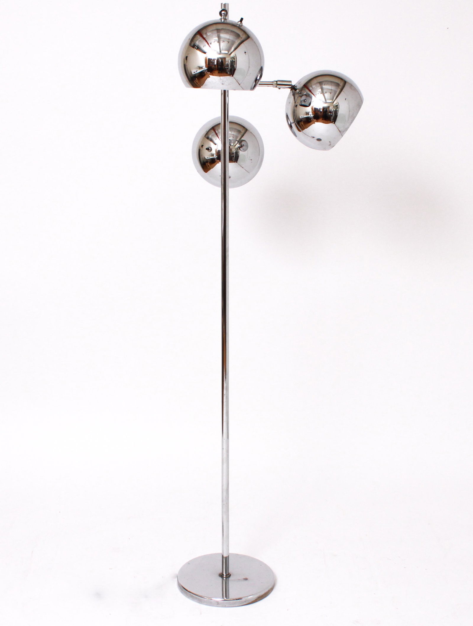 Koch & Lowy Chrome Floor Lamp (1 of 6)