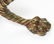 Early 20th c. Bronze Solomonic Column Lamp - 5