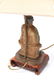 Chinese Glazed Pottery Ancestor Figure Table Lamp - 3