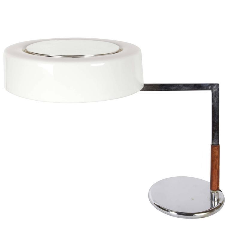 Kalmar Mid-Century Desk Lamp w Drum Shade (1 of 9)