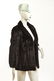 Ladies' Black Mink Fur Jacket Coat - 2