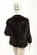 Ladies' Black Mink Fur Jacket Coat - 3