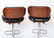 Herman Miller Style Modern Bar Stools, Pair - 3