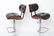 Herman Miller Style Modern Bar Stools, Pair - 4
