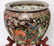 Chinese Porcelain Famille Noire Fish Bowl & Stand - 5