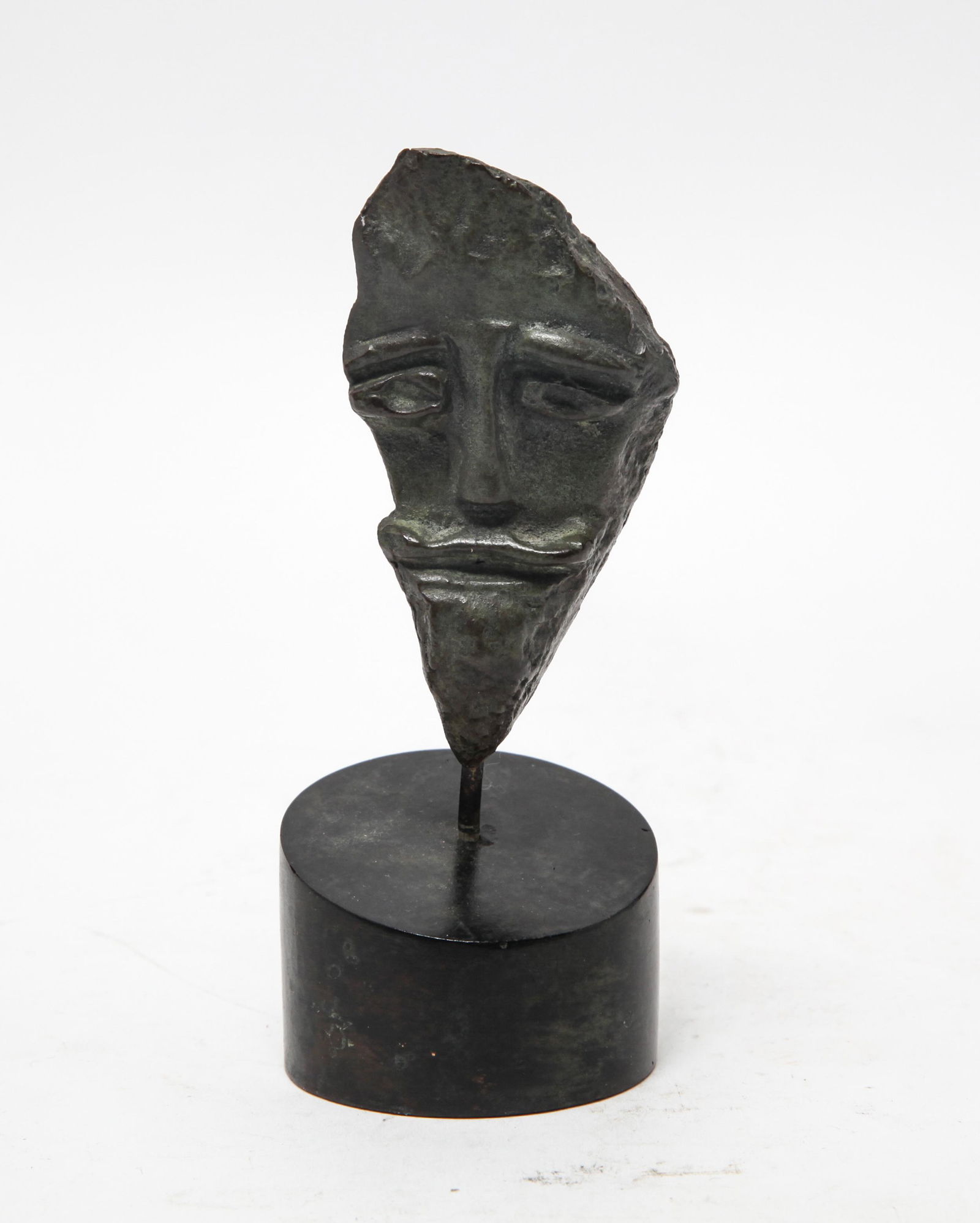 Modern Abstract Bronze Head Sculpture (1 of 10)