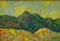Abraham Pariente "Fauvist Landscape" Oil on Board - 2