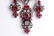 14K Gold & Silver Diamonds & Rubies Pendant 19th C - 3