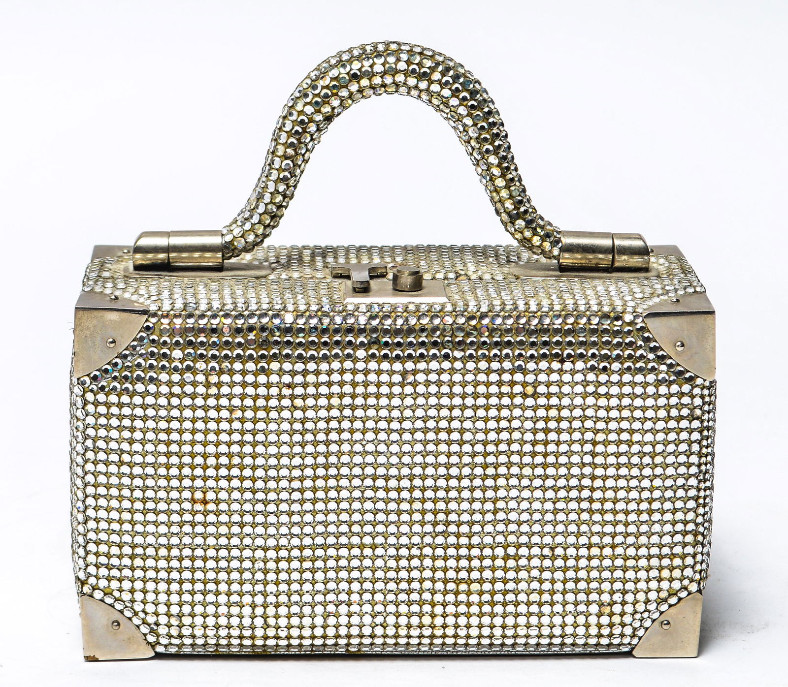 Judith Leiber Vintage "Suitcase" Minaudiere / Bag (1 of 7)