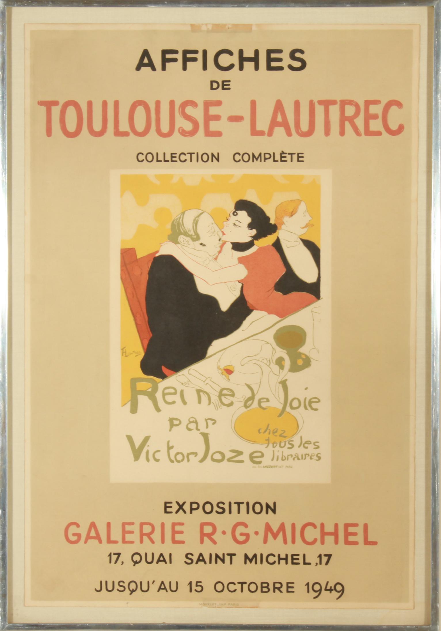 Toulouse-Lautrec Galerie R.G. Michel Poster (1 of 9)