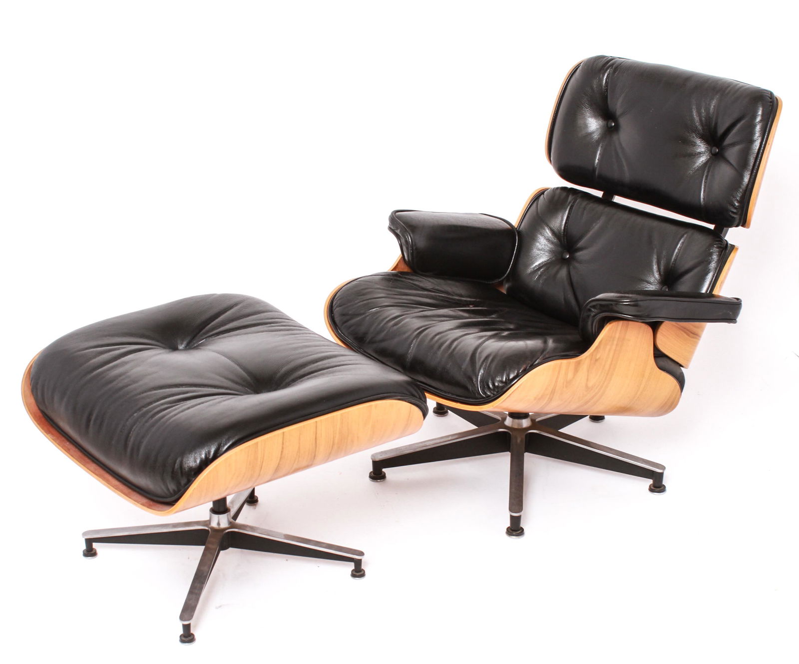 Eames Herman Miller Lounge Chair & Ottoman (1 of 9)
