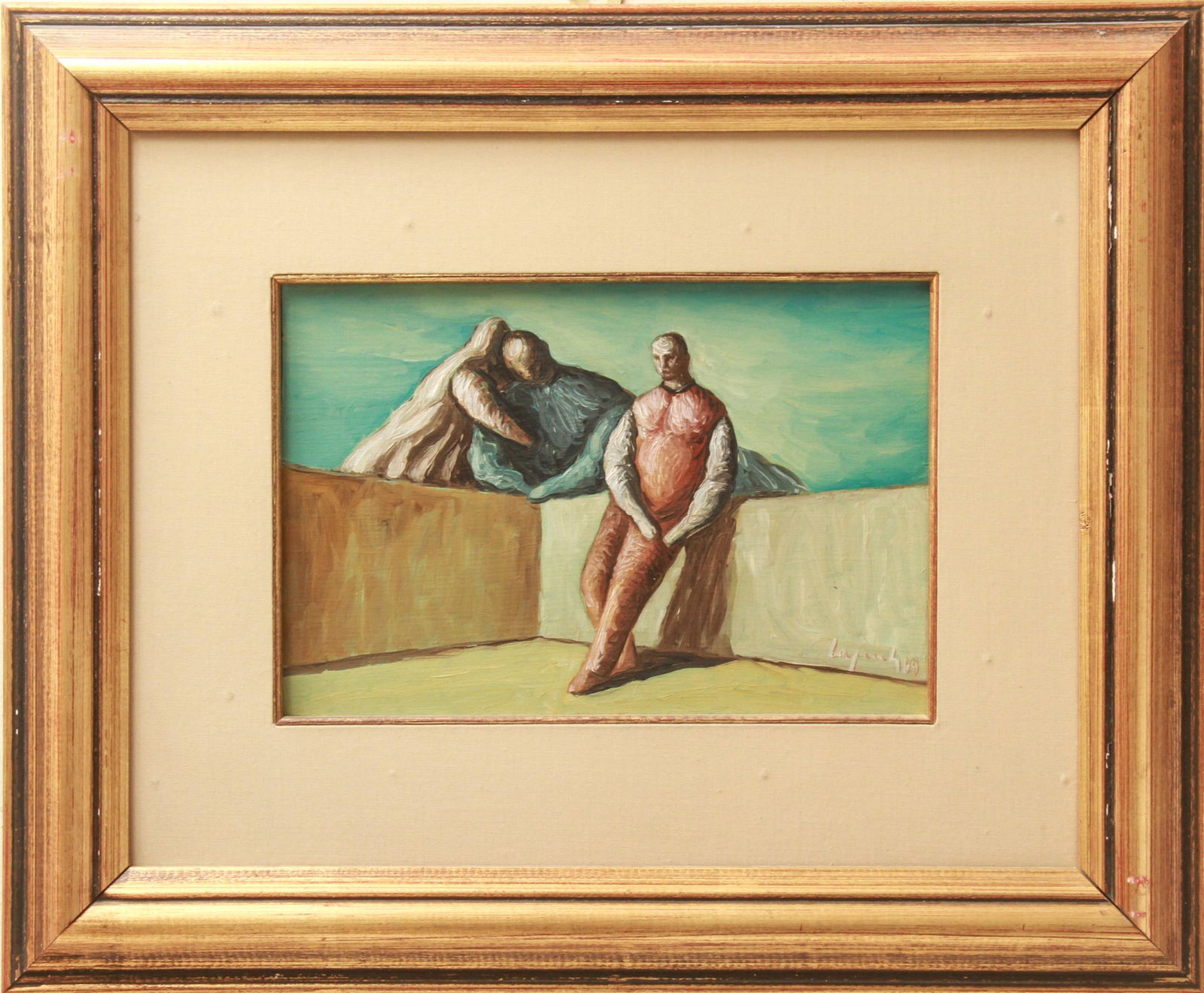 Zeljko Lapuh "Sapat" Oil on Panel (1 of 8)