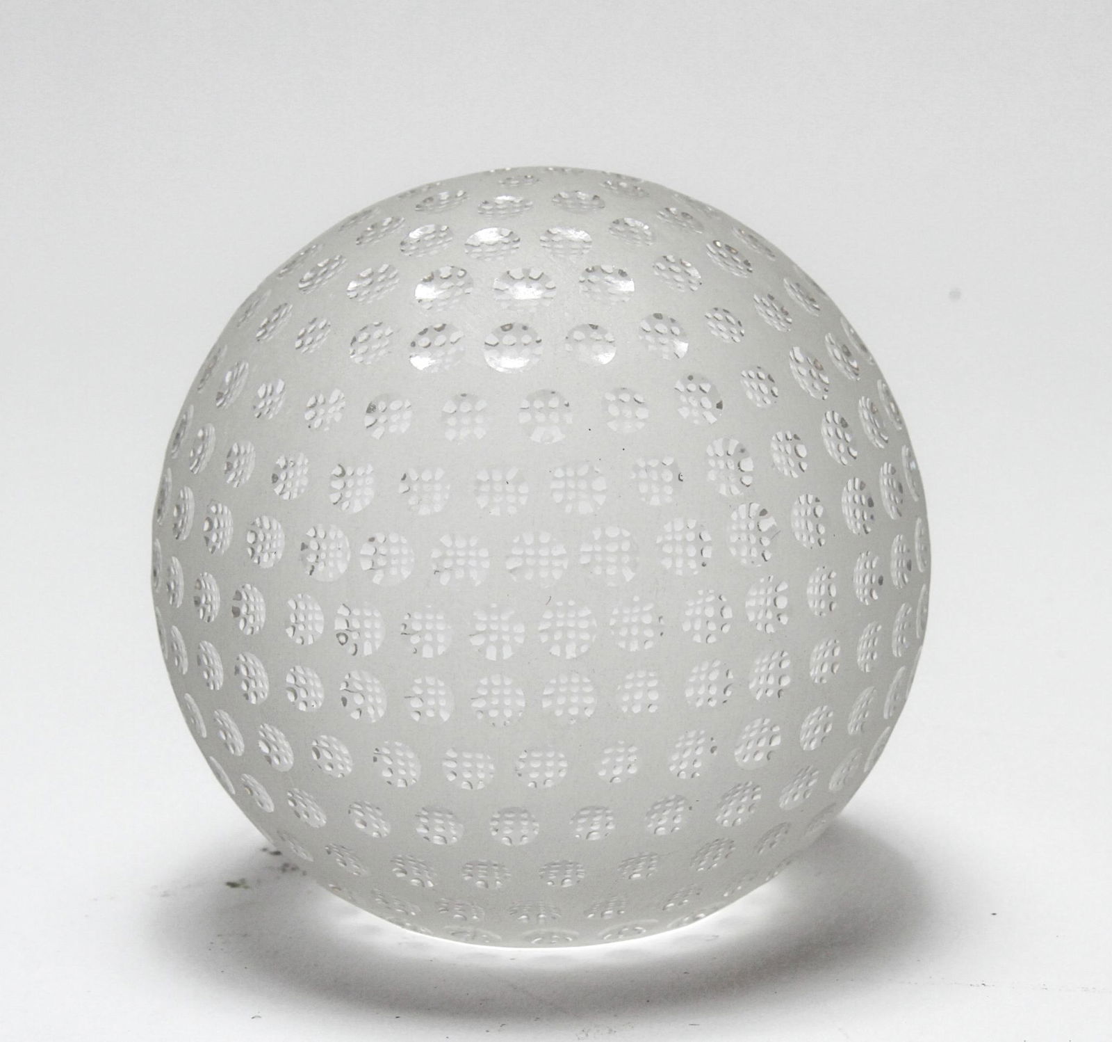 Tiffany & Co. Crystal Golf Ball Paperweight (1 of 4)