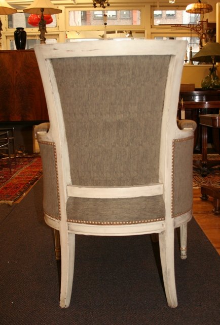 Pair of Louis XVI Bergeres Style Chairs - 2